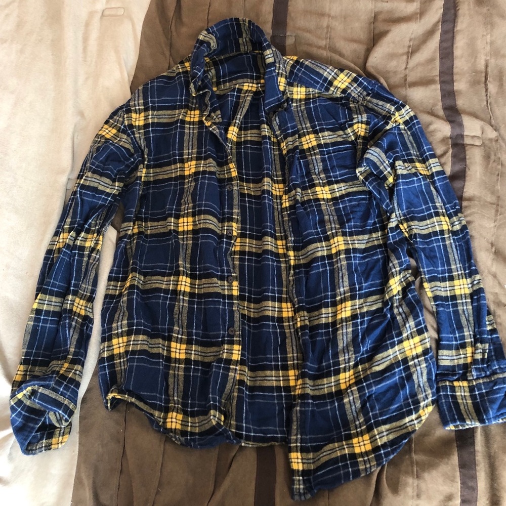 Boys Blue Flannel